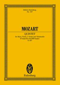 Mozart, Wolfgang Amadeus: Quintet Eb major KV 407
