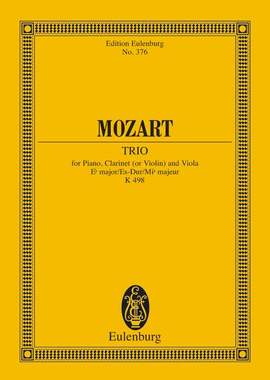 Mozart, Wolfgang Amadeus: Trio Eb major KV 498