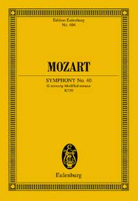 Mozart, Wolfgang Amadeus: Symphony No. 40 G Minor KV 550