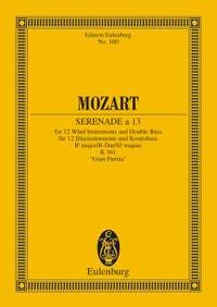 Mozart, Wolfgang Amadeus: Serenade a 13 No. 10 B flat major KV 361