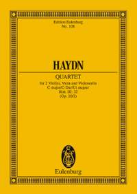 Haydn, Joseph: String Quartet C major op. 20/2 Hob. III: 32