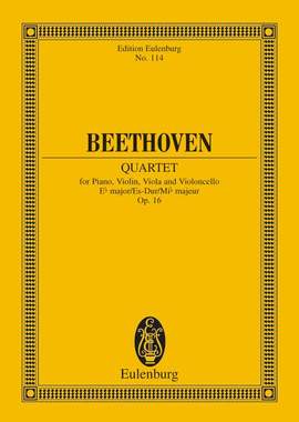 Beethoven, Ludwig van: Piano Quartet Eb major WoO 36/1