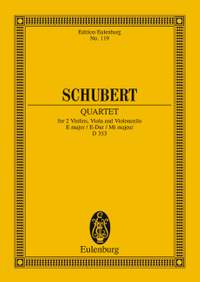 Schubert, Franz: String Quartet E major op. 125/2 D 353