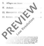 Schubert, Franz: String Quartet E major op. 125/2 D 353 Product Image