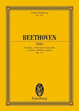 Beethoven, Ludwig van: Piano Trio No. 3 C minor op. 1/3