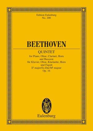 Beethoven, Ludwig van: Quintet Eb major op. 16
