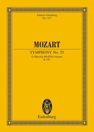Mozart, Wolfgang Amadeus: Symphony No. 25 G minor KV 183