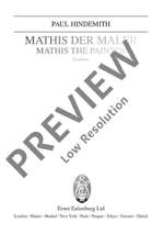Hindemith, Paul: Symphony "Mathis the Painter" Product Image