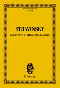 Stravinsky, Igor: Symphony in three movements