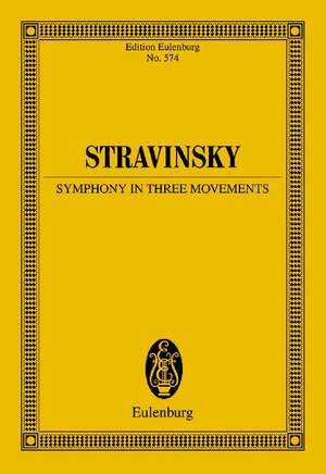 Stravinsky, Igor: Symphony in three movements