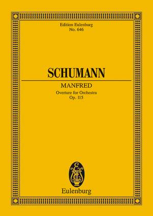 Schumann, Robert: Manfred op. 115