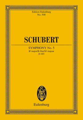 Schubert, Franz: Symphony No. 5 Bb major D 485