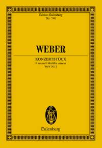 Weber, Carl Maria von: Konzertstück F minor op. 79 WeV N.17