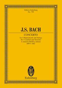 Bach, Johann Sebastian: Concerto A minor BWV 1065