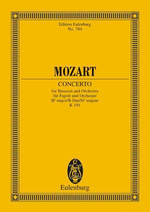 Mozart, Wolfgang Amadeus: Concerto Bb major KV 191