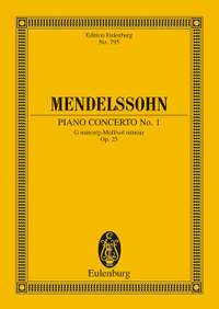Mendelssohn Bartholdy, Felix: Concerto No. 1 G minor op. 25