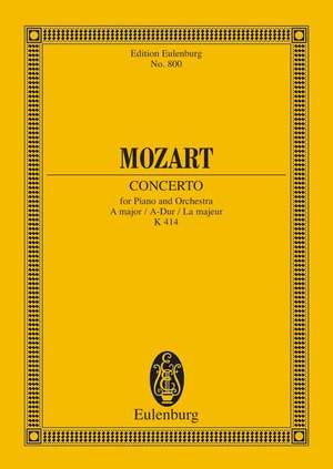 Mozart, Wolfgang Amadeus: Concerto No. 12 A major KV 414