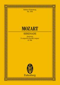 Mozart, Wolfgang Amadeus: Serenade No. 8 D major KV 286