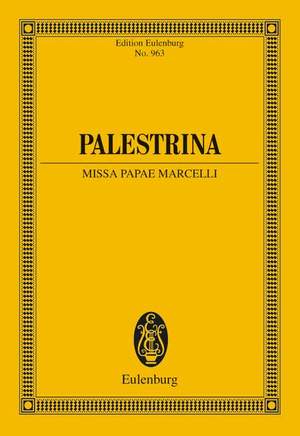 Palestrina, Giovanni Pierluigi da: Missa Papae Marcelli