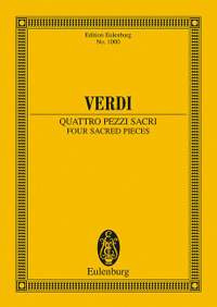 Verdi, Giuseppe Fortunino Francesco: Four Sacred Pieces