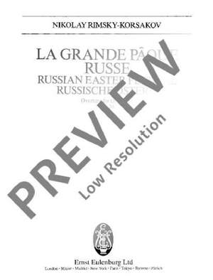 Rimsky-Korsakov, Nikolai: Russian Easter festival op. 36