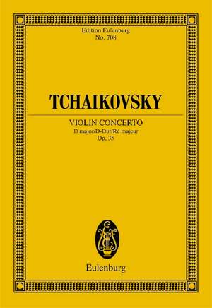 Tchaikovsky, Peter Iljitsch: Violin Concerto op. 35 CW 54