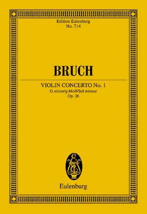 Bruch, Max: Violin Concerto No. 1 G minor op. 26