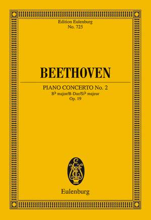 Beethoven, Ludwig van: Concerto No. 2 B-flat major op. 19