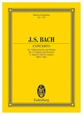 Bach, Johann Sebastian: Concerto C major BWV 1061