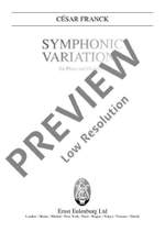 Franck, César: Symphonic Variations Product Image