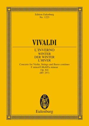 Vivaldi, Antonio: The Four Seasons op. 8/4 RV 297 / PV 442
