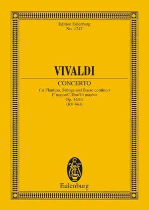 Vivaldi, Antonio: Concerto C major op. 44/11 RV 443 / PV 79