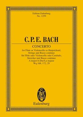 Bach, Carl Philipp Emanuel: Concerto A major H 437-39, Wq 168, 172, 29