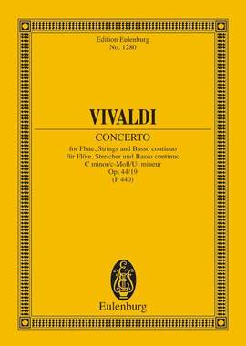 Vivaldi, Antonio: Concerto C minor op. 44/19 RV 441 / PV 440