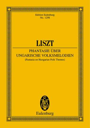 Liszt, Franz: Fantasia on Hungarian Folk Themes