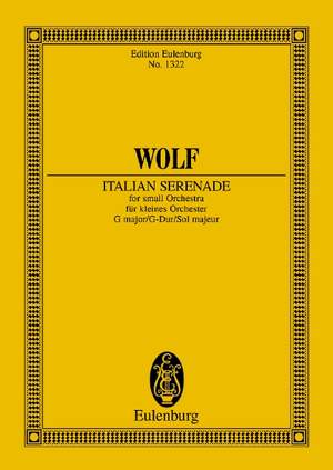 Wolf, Hugo Philipp Jakob: Italian Serenade G major