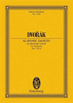 Dvořák, Antonín: Slavonic Dances op. 72/5-8 B 147