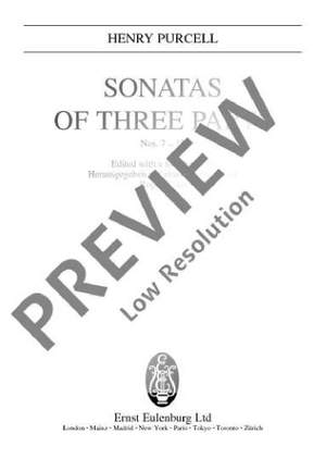 Purcell, Henry: 12 Sonatas of Three Parts