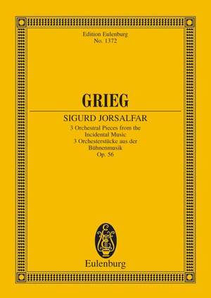 Grieg, Edvard: Sigurd Jorsalfar op. 56