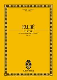 Fauré, Gabriel: Élégie op. 24