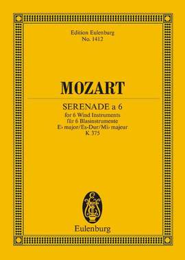 Mozart, Wolfgang Amadeus: Serenade a 6 Eb major KV 375