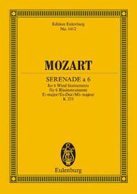 Mozart, Wolfgang Amadeus: Serenade a 6 Eb major KV 375