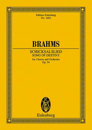 Brahms, Johannes: Song of Destiny op. 54