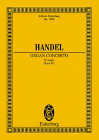 Handel, George Frideric: Organ concerto No. 2 B major op. 4/2 HWV 290