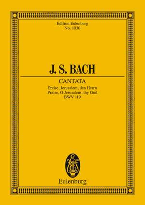 Bach, Johann Sebastian: Cantata No. 119 BWV 119