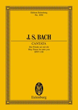 Bach, Johann Sebastian: Cantata No. 158 BWV 158