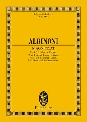 Albinoni, Tomaso: Magnificat