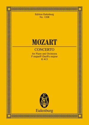 Mozart, Wolfgang Amadeus: Concerto No. 11 F major KV 413