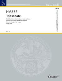 Hasse, Johann Adolph: Triosonata No. 4 G major