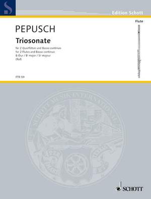 Pepusch, John Christopher: Triosonata Bb major